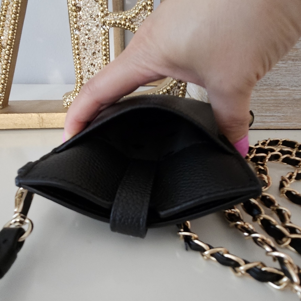 kate spade Black Studded Wristlet Crossbody Clutch - Picture 5 of 12